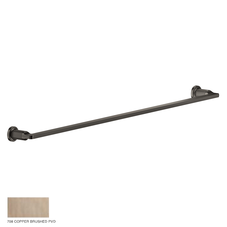 Inciso Towel Rail 80cm 708 Copper Brushed PVD