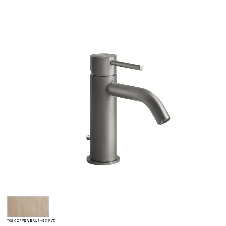 Gessi 316 Basin Mixer Flessa, without waste 708 Copper Brushed PVD