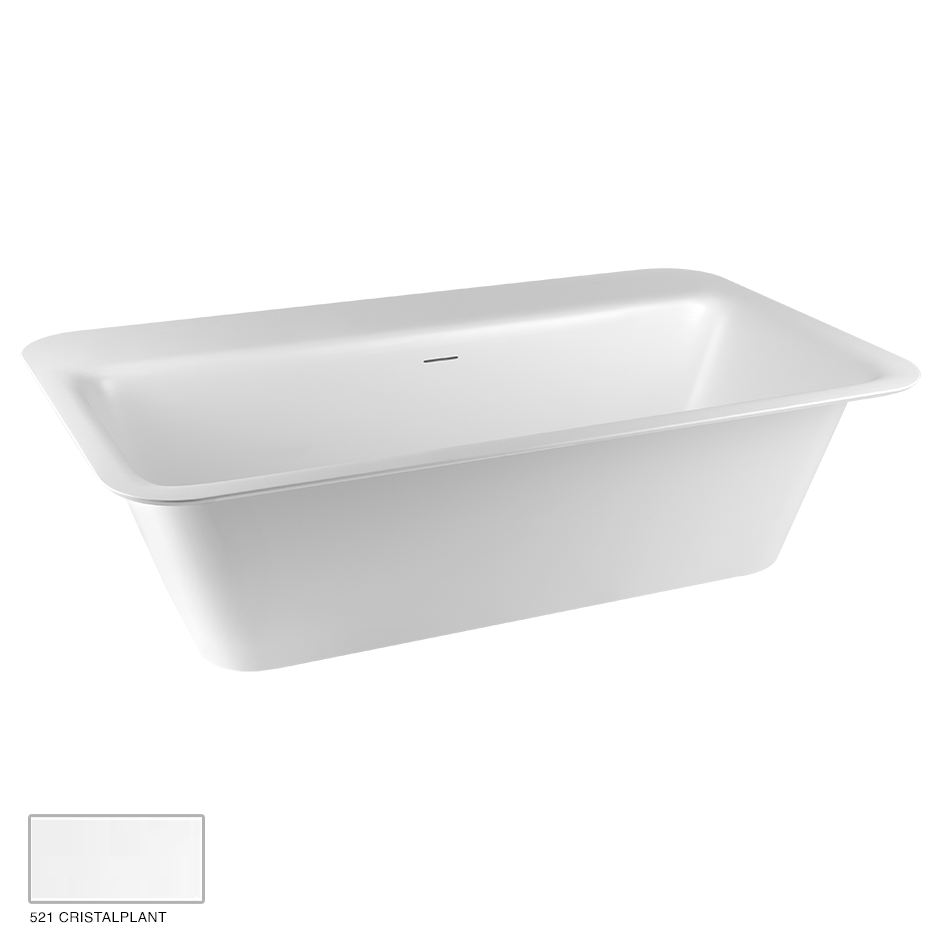 Ispa Bath Freestanding or built-in bathtub 180x96xh55 521 Cristalplant