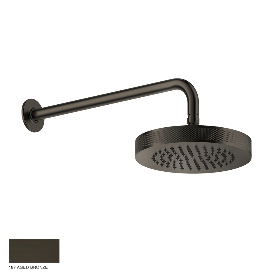 Inciso Wall-mounted Showerhead 187 Aged Bronze