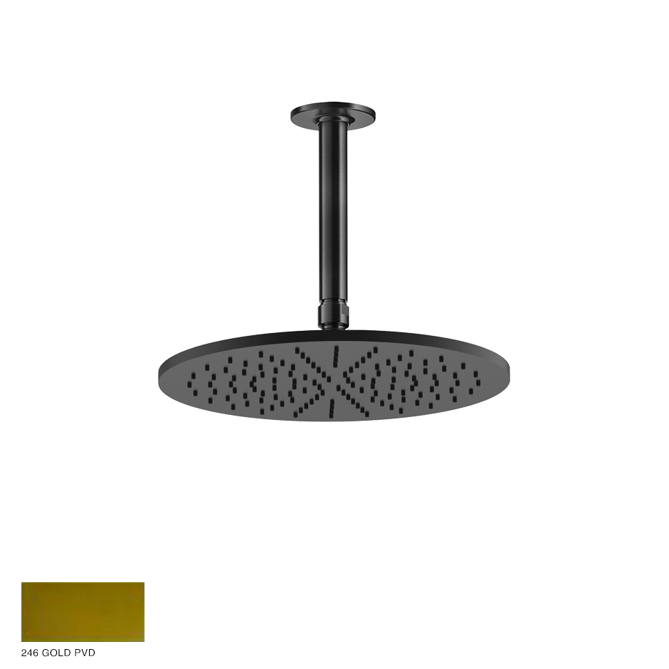 Inciso Ceiling-mounted Showerhead 246 Gold PVD