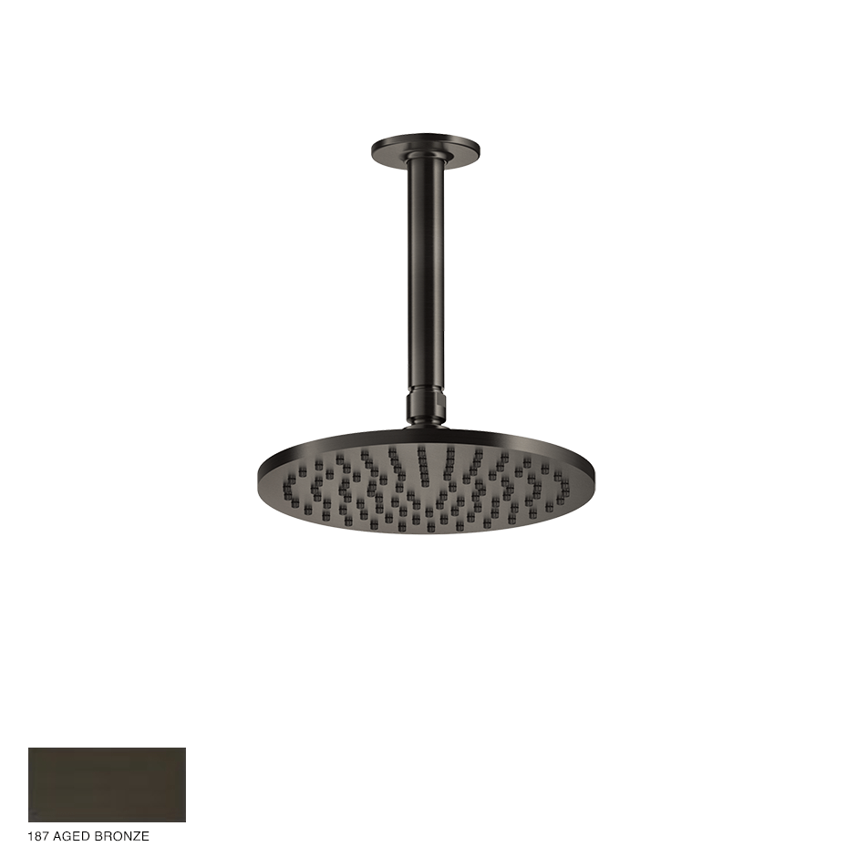 Inciso Ceiling-mounted Showerhead 187 Aged Bronze
