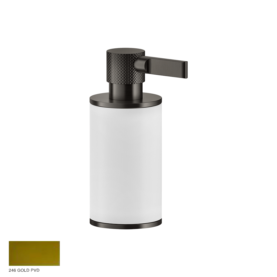 Inciso Standing soap dispenser 246 Gold PVD
