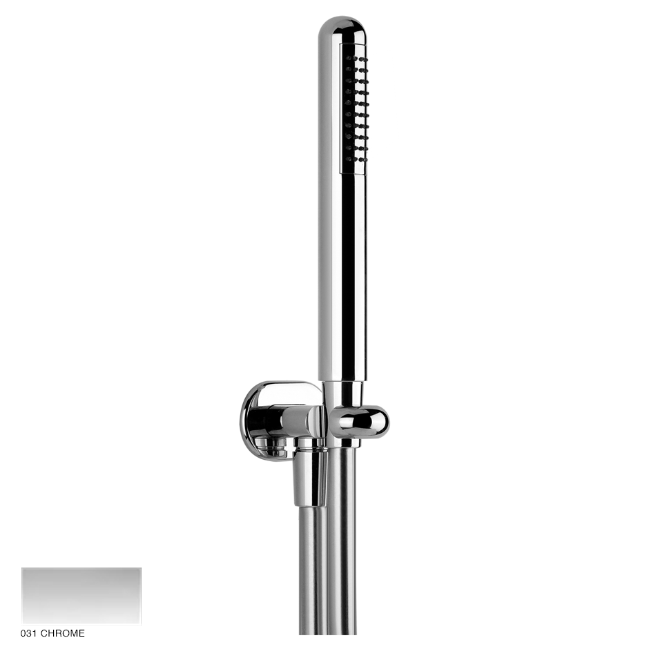 Goccia Shower set, outlet, shower hook and handshower 031 Chrome