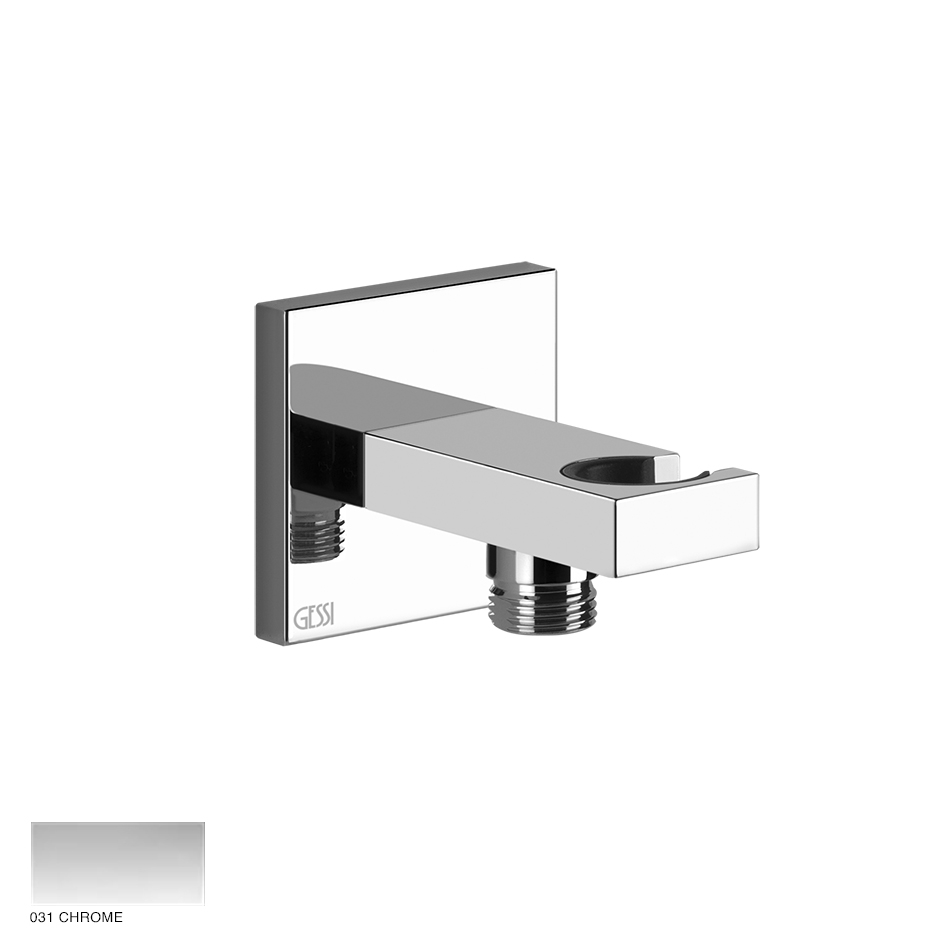 Rettangolo Handshower hook with water outlet 031 Chrome