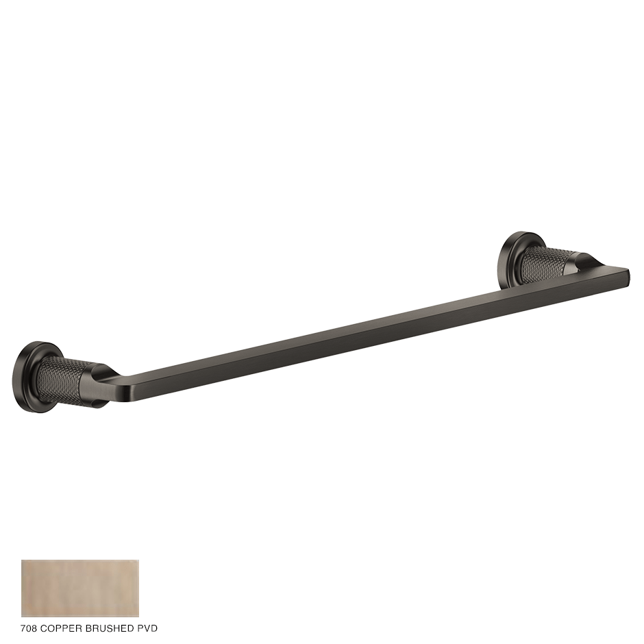 Inciso Towel Rail 45cm 708 Copper Brushed PVD