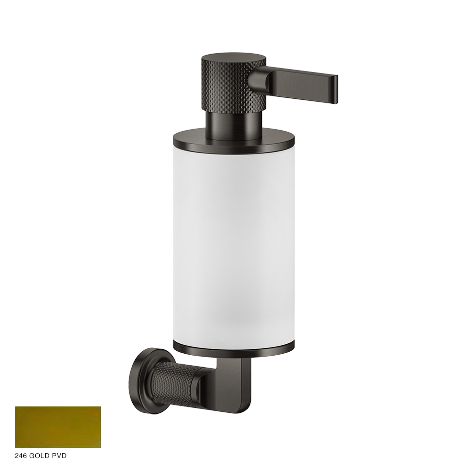 Inciso Wall-mounted soap dispenser 246 Gold PVD