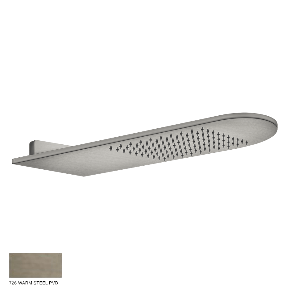Gessi 316 Wall-fixing headshower 726 Warm Bronze Brushed PVD