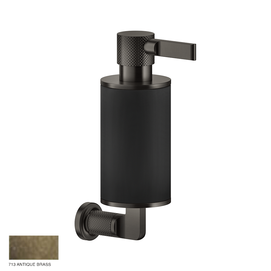 Inciso Wall-mounted soap dispenser 713 Antique Brass