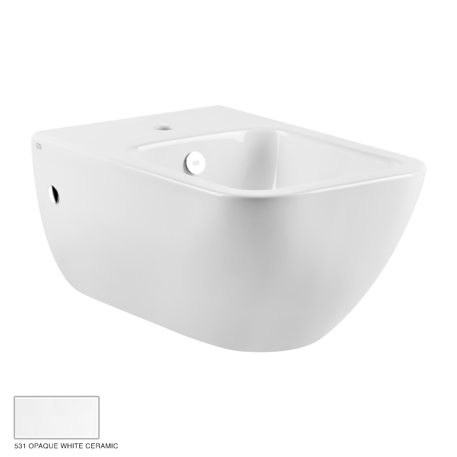 Goccia Wall hung Bidet, with center hole for fittings 531