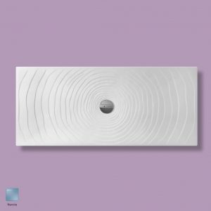 Water Drop Laid on or built-in in the floor shower tray 160x70 cm Nuvola