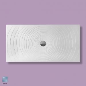 Water Drop Laid on or built-in in the floor shower tray 160x80 cm Nuvola