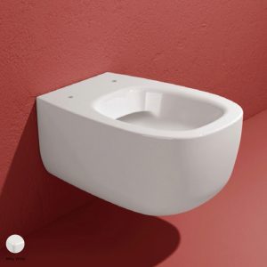 Bonola Wall hung WC with goclean system Milky White