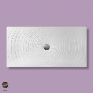 Water Drop Laid on or built-in in the floor shower tray 160x80 cm Fango