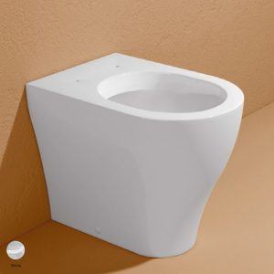 App Back to wall WC with goclean system S/P trap White