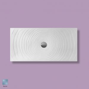 Water Drop Laid on or built-in in the floor shower tray 140x70 cm Nuvola