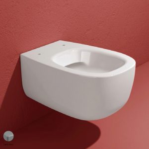 Bonola Wall hung WC with goclean system Lava Grey