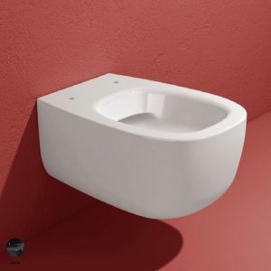 Bonola Wall hung WC with goclean system Black