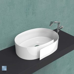 Roll Countertop basin 56 cm without overflow, without tap ledge Nuvola