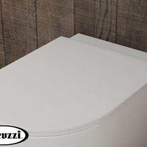 Glow Toilet seat with soft close White