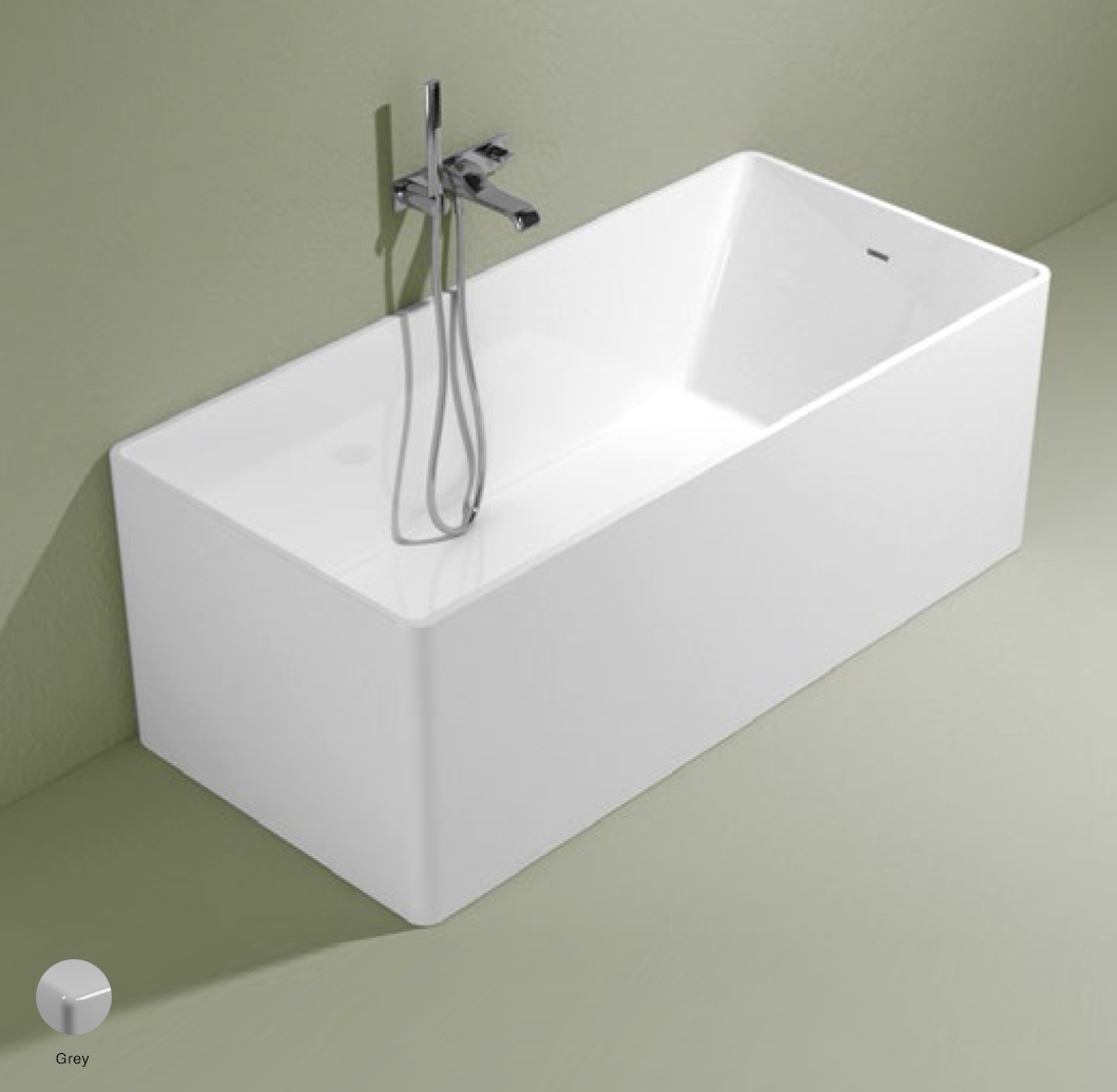 Wash Bath-tub 150 cm in Pietraluce Grey