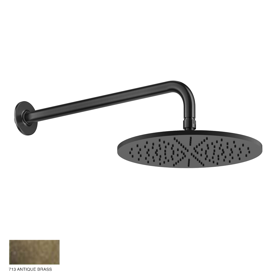 Inciso Wall-mounted Showerhead 713 Antique Brass