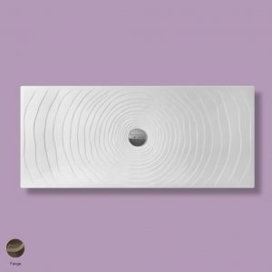 Water Drop Laid on or built-in in the floor shower tray 160x70 cm Fango