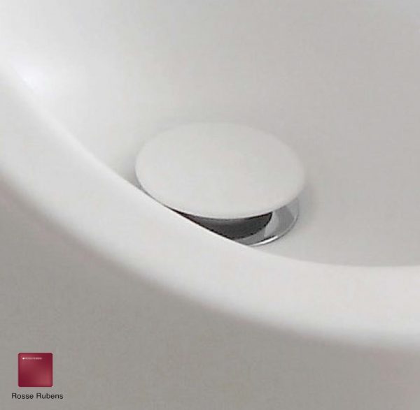 Stop and Go drain suitable for basin and bidet Rosso Rubens