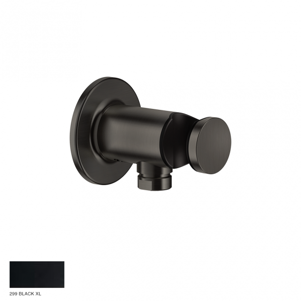 Inciso Handshower Hook with water outlet 299 Black XL