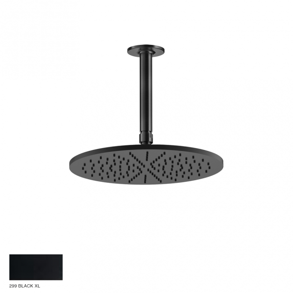 Inciso Ceiling-mounted Showerhead 299 Black XL