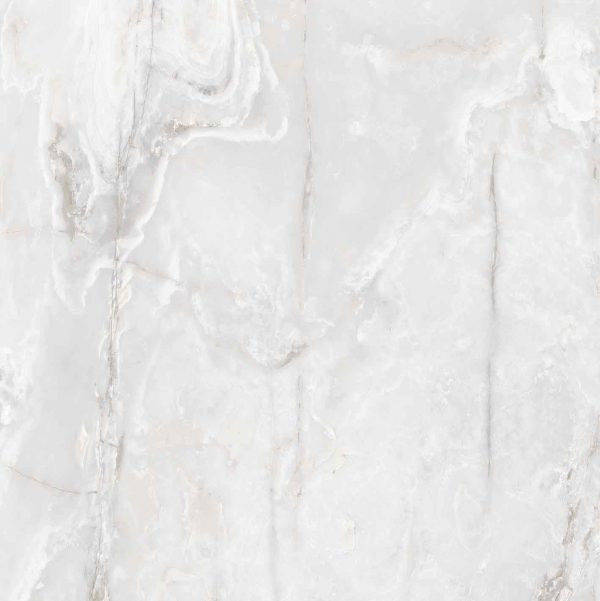 Onyx and More White Onyx Satin 6mm 120 x 120