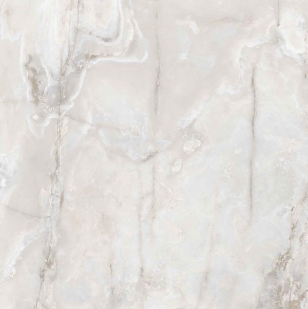 Onyx and More White Onyx Satin 6mm 160 x 160