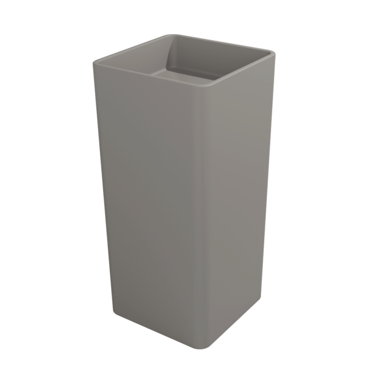 Monowash Standing column-basin 40 x 40 x H 85 cm Cenere