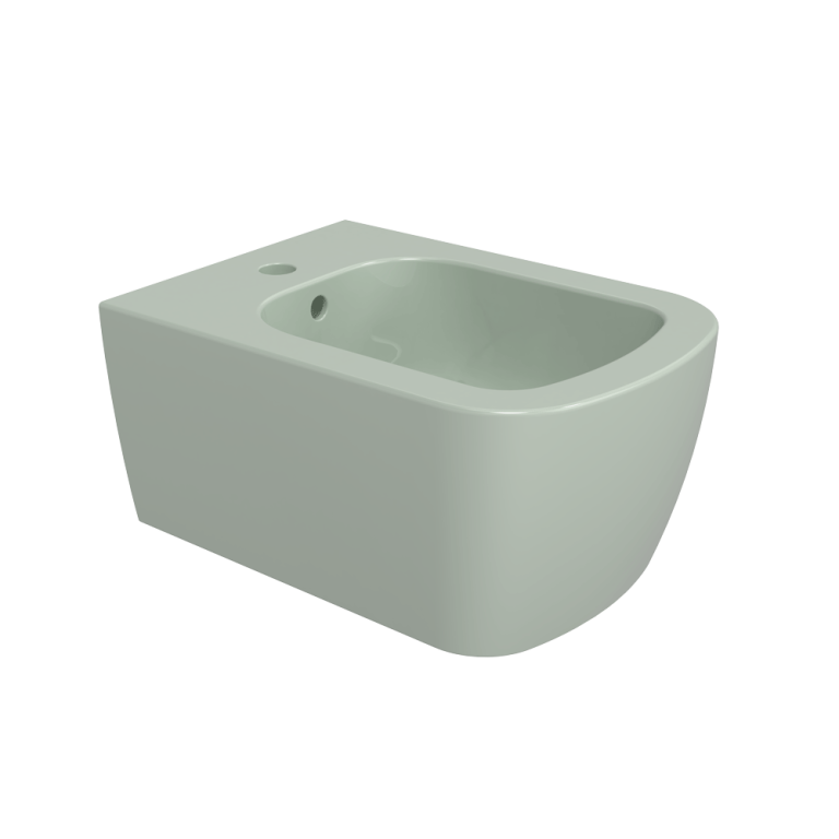 Play wall hung single-hole bidet Verde Giada