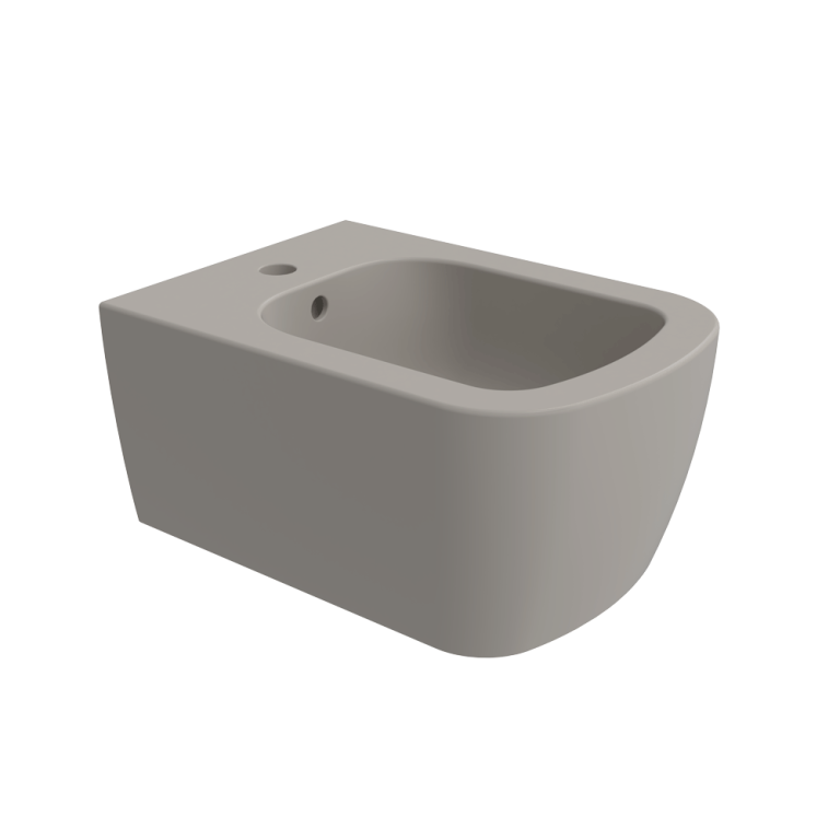 Play wall hung single-hole bidet Cenere