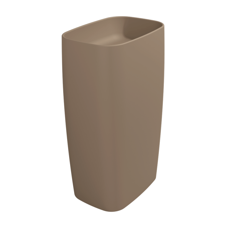 Flag Ceramic standing column-basin 54 x 38 x H 90 cm Fango