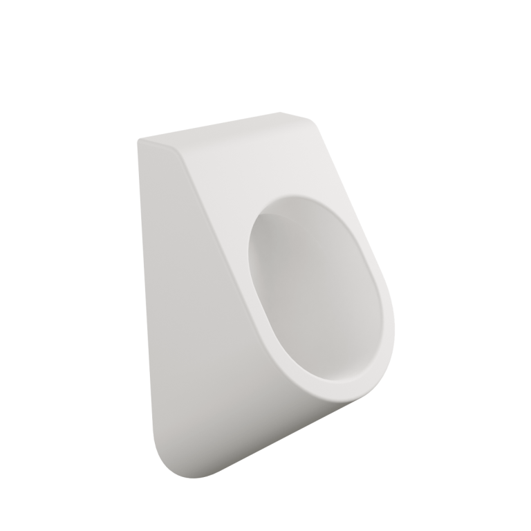 App goclean wall mounted urinal Milky White