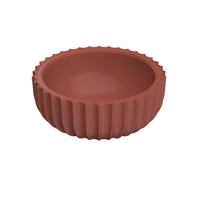 Settecento Ceramic counter-top basin 44 x H 18 cm Uva