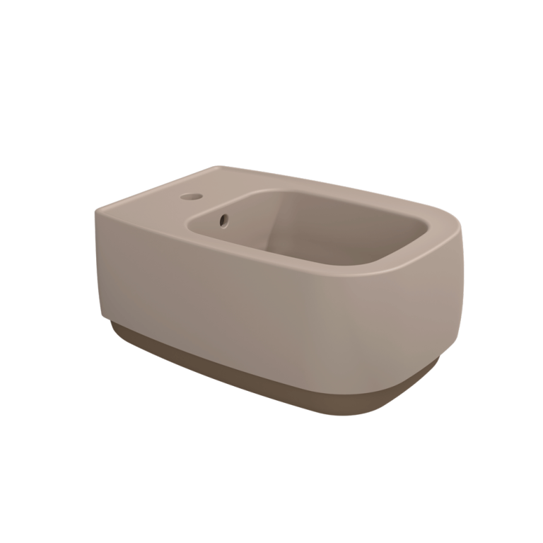 Flag wall hung single-hole bidet Argilla&Fango