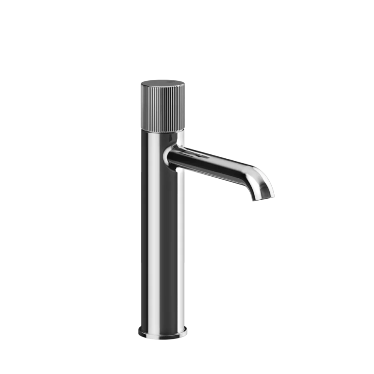 Habito Rigato Medium Basin mixer without waste 031 Chrome
