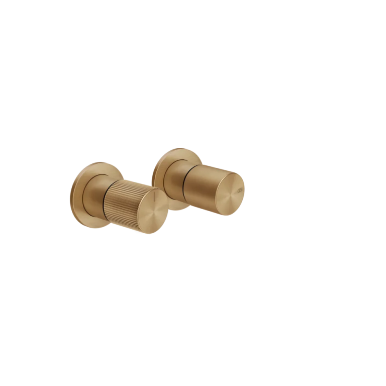 Habito Rigato Wall-mounted two-ways shower mixer 726 Warm Bronze Br PVD