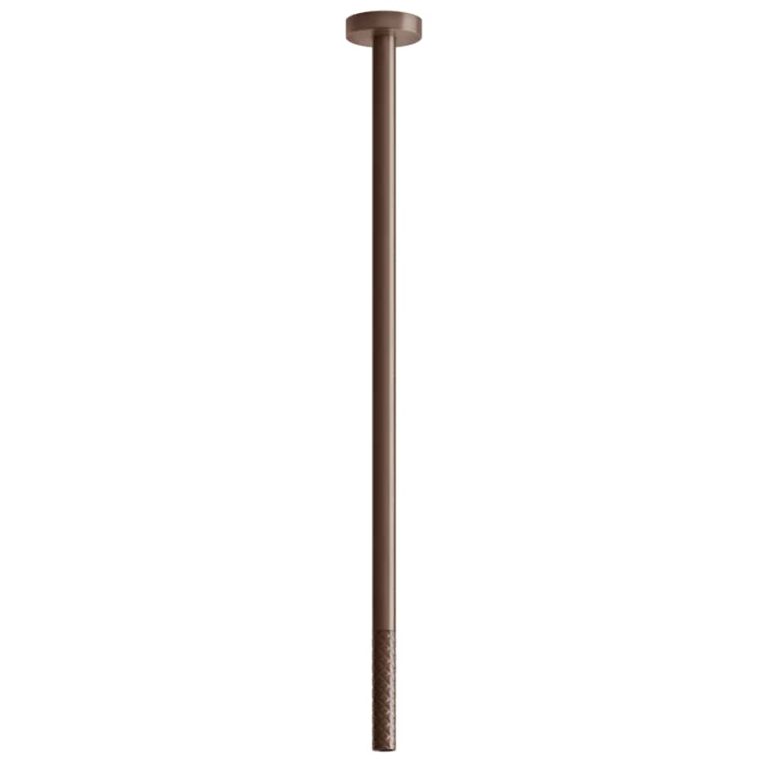 Gessi 316 Ceiling-mounted spout Intreccio, custom length 708 Copper Brushed