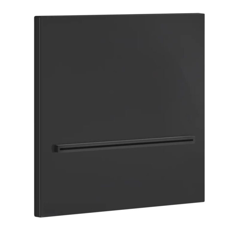 Wall-fixing cascade shower spout with separate control 299 Black XL