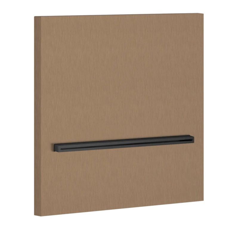 Wall-fixing cascade shower spout with separate control 708 Copper Brushed PVD