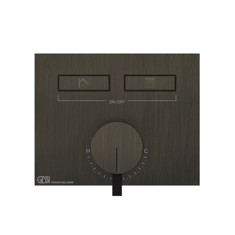 Hi-Fi Mixer single-lever, two functions, on/off button 187 Aged Bronze