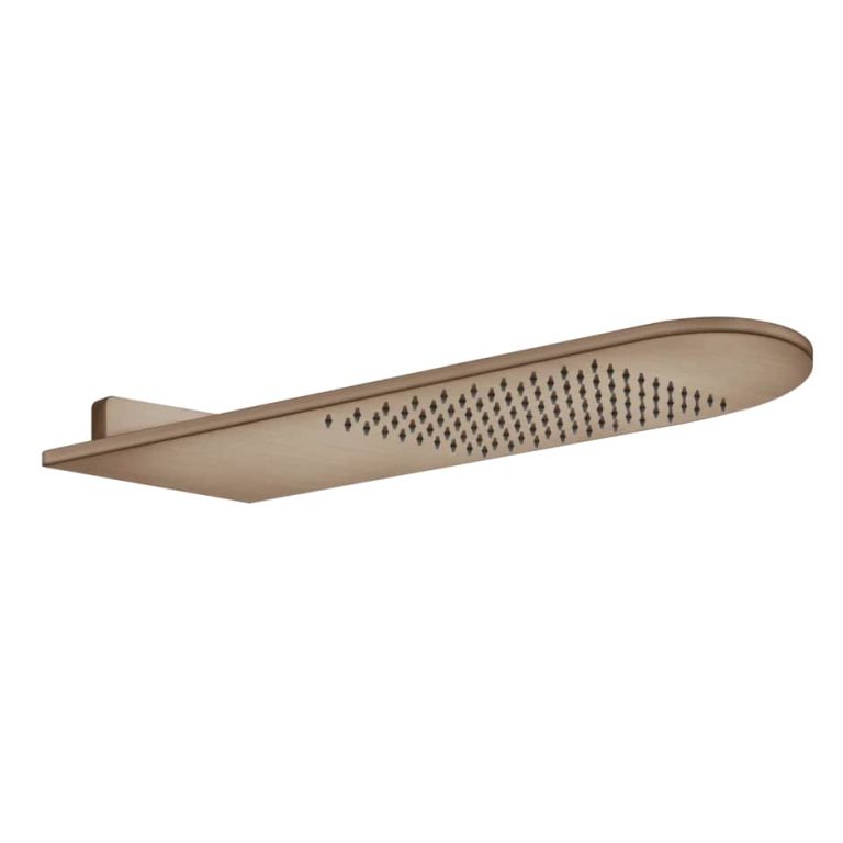 Gessi 316 Wall-fixing headshower 708 Copper Brushed