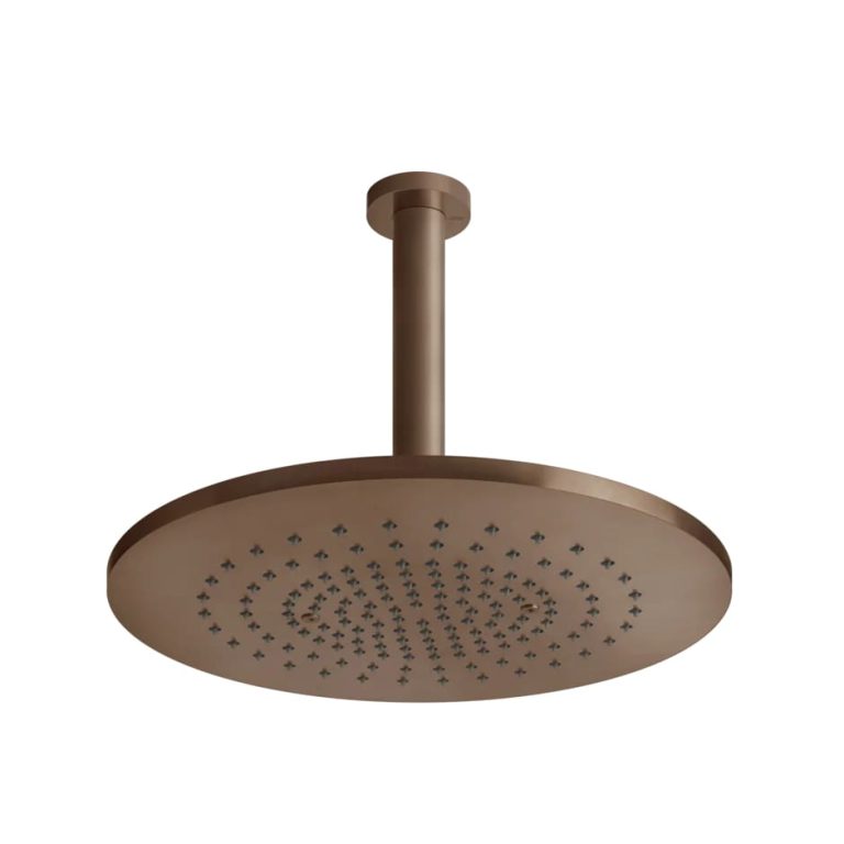 Gessi 316 Ceiling-mounted showerhead 708 Copper Brushed