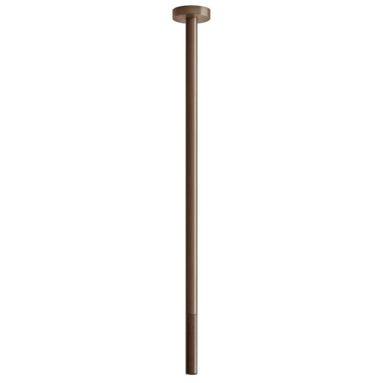 Gessi 316 Ceiling-mounted spout Cesello, seperate control 708 Copper Brushed