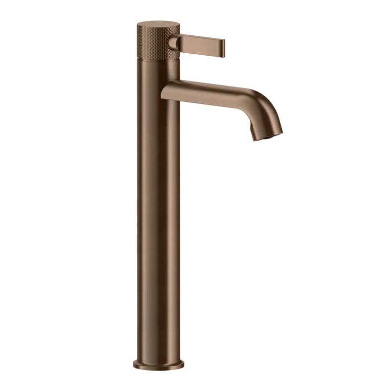 Inciso- High Version Basin Mixer without waste 708 Copper Brushed PVD