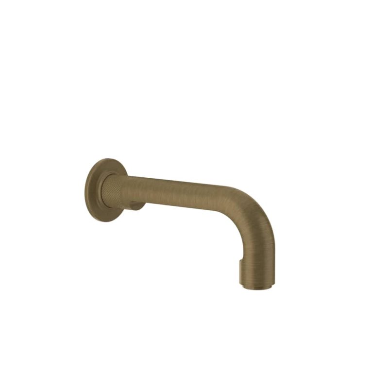 Inciso Bath spout with separate control 713 Antique Brass
